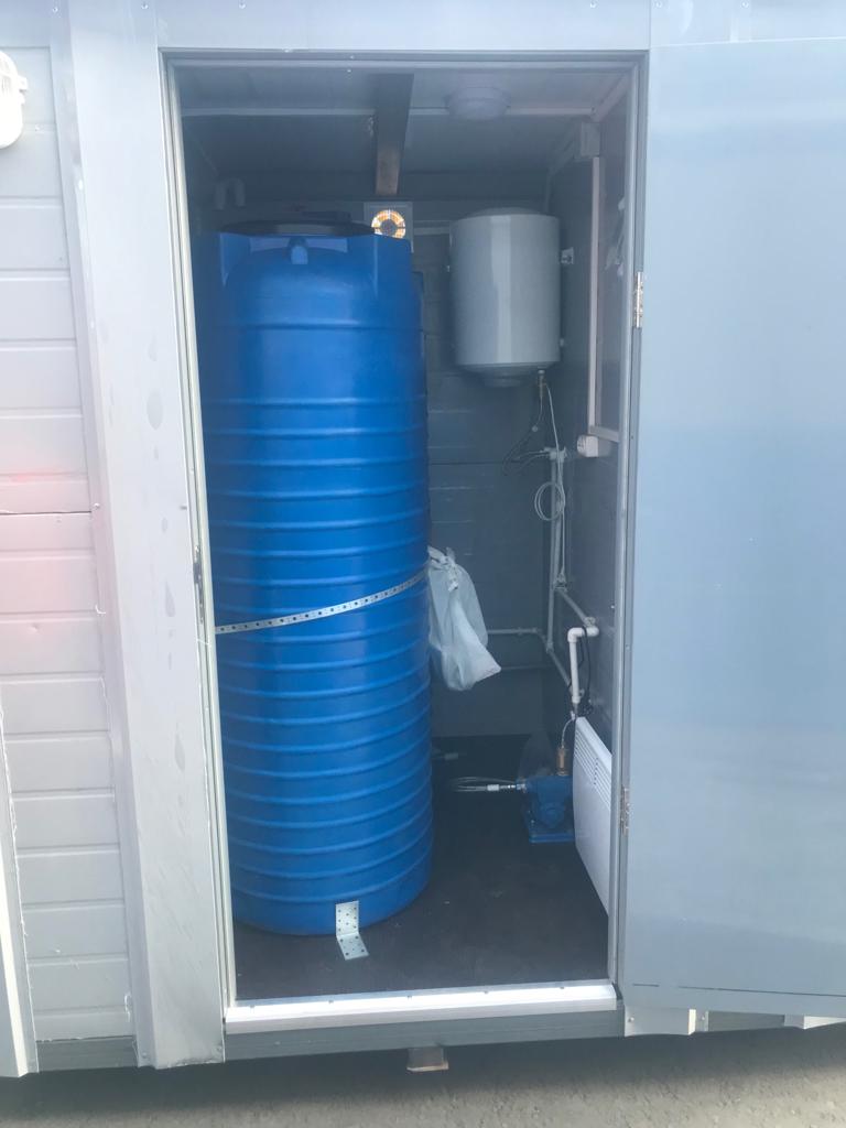 Автономный туалетный модуль ЭКОС-5 (тройной) (фото 6) в Долгопрудном